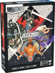 Unmatched: Battle of Legends Vol. 1 - King Arthur, Alice, Medusa, Sinbad